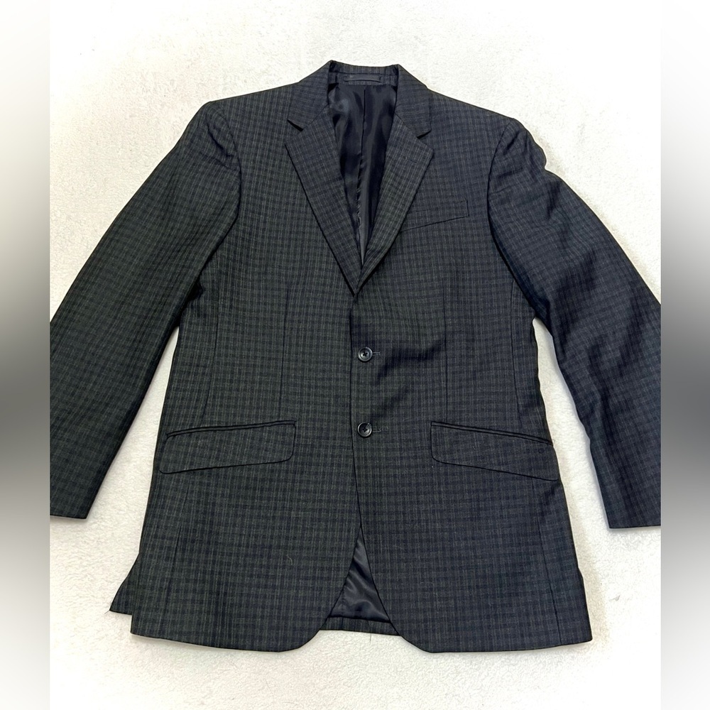 Kenneth Cole Reaction Men's Plaid Sport Coat Blazer - Size 38R